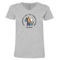 Somewhere Over The Rainbow Bridge - Ladies T-Shirt V-Neck