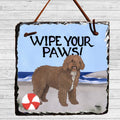 Spanish Water Dog Slate Sign