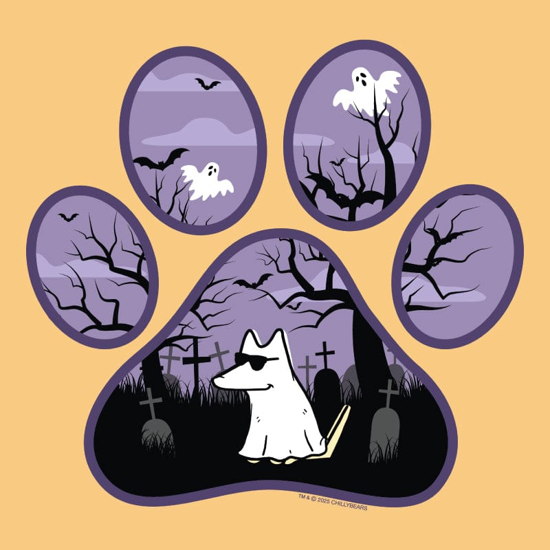 Spooky Paw - Classic Long-Sleeve T-Shirt