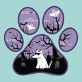 Spooky Paw - Classic Long-Sleeve T-Shirt