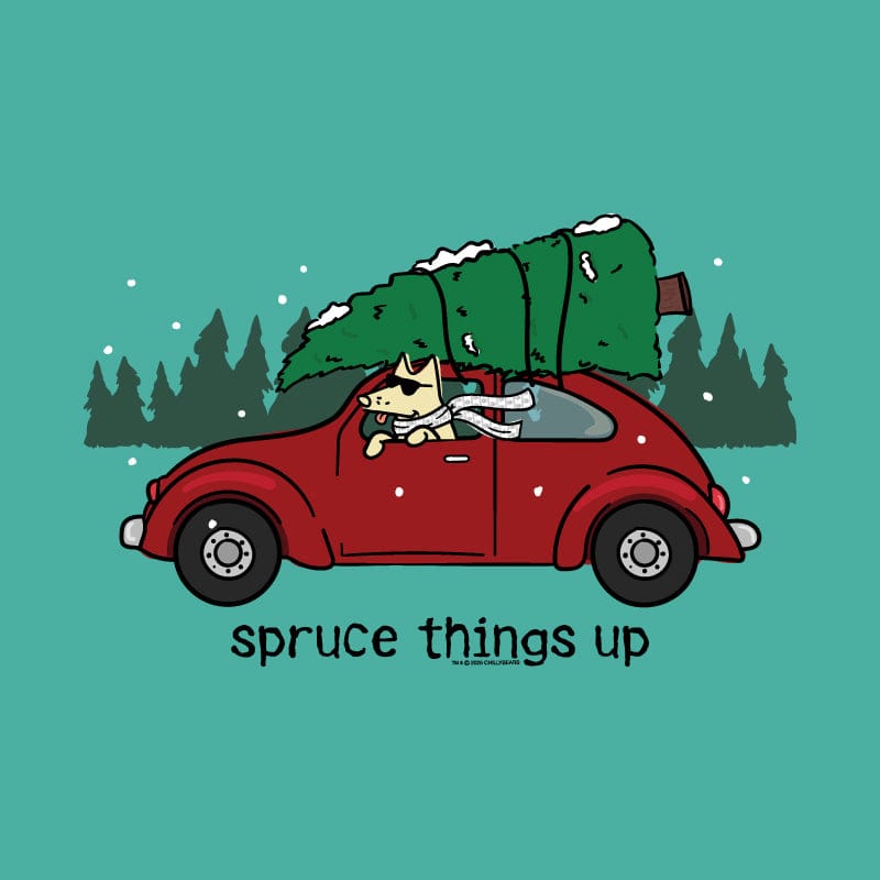 Spruce Things Up - Ladies T-Shirt V-Neck