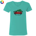 Spruce Things Up - Ladies T-Shirt V-Neck