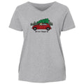 Spruce Things Up - Ladies Curvy V-Neck Tee