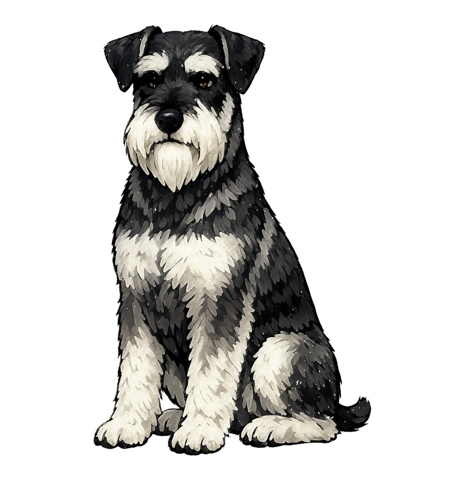 Standard Schnauzer Watercolor - Ceramic Mug