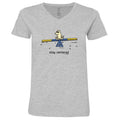 Stay Centered - Ladies T-Shirt V-Neck