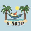 All Booked Up For Summer - Lightweight Tee