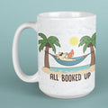 All Booked Up For Summer - Large Coffee Mug