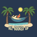All Booked Up For Summer - Canvas Tote