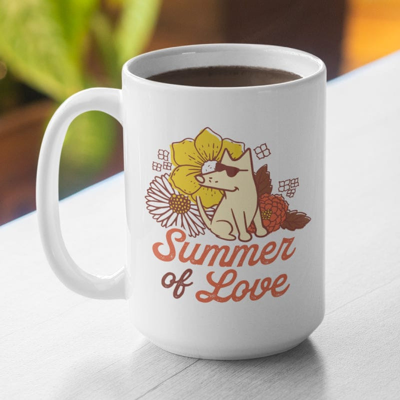 Summer of Love - Large Coffee Mug