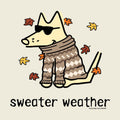 Sweater Weather -  Ladies T-Shirt V-Neck