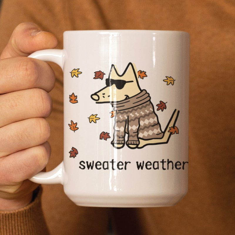 Sweater Weather - Large Coffee Mug