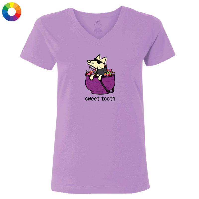 Sweet Tooth - Ladies T-Shirt V-Neck
