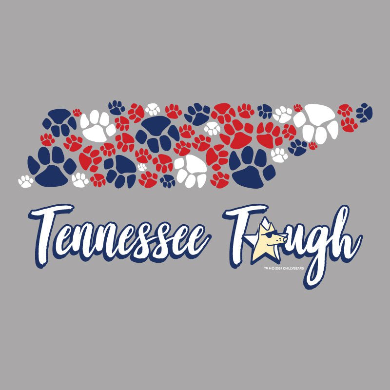 Tennessee Tough - Ladies T-Shirt V-Neck