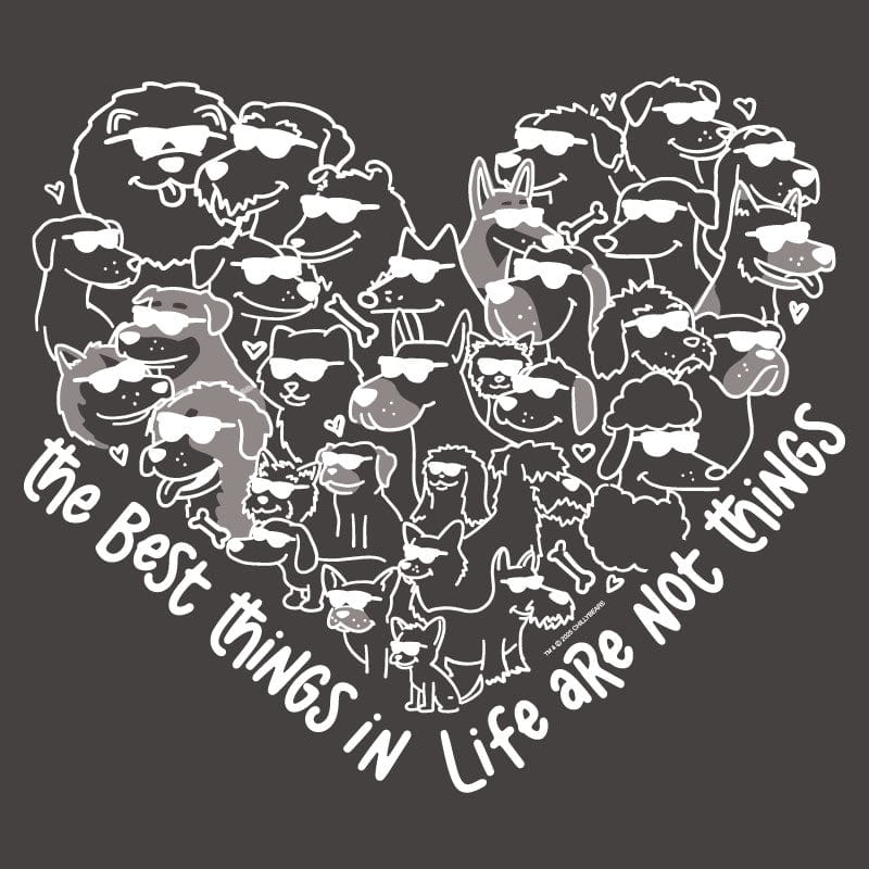 The Best Things In Life - Ladies Curvy V-Neck Tee