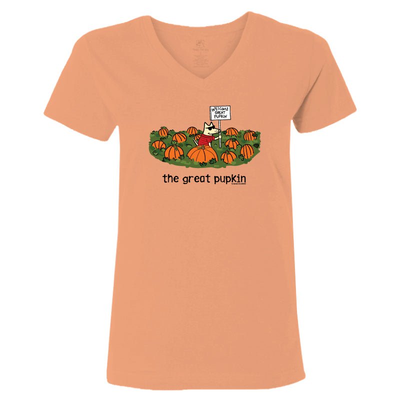 The Great Pupkin - Ladies T-Shirt V-Neck