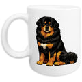 Tibetan Mastiff Watercolor - Ceramic Mug