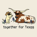 Together For Texas - Ladies T-Shirt V-Neck
