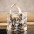 Customized Hand-Painted Dog Breed Tote Bag