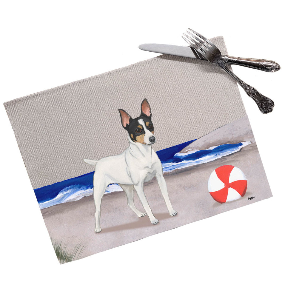 Toy Fox Terrier Scenic Placemats