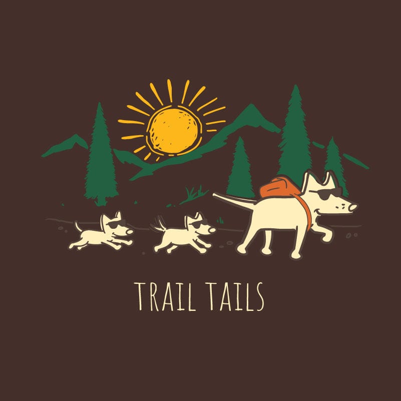 Trail Tails - Sweatshirt Pullover Hoodie