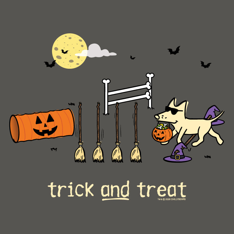 Trick and Treat - Ladies T-Shirt V-Neck