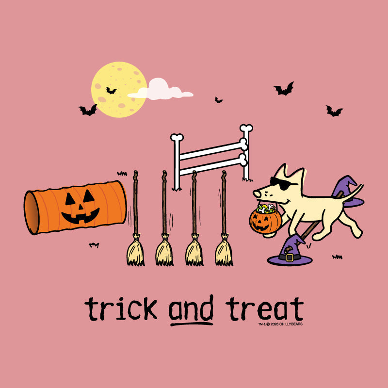 Trick and Treat - Ladies T-Shirt V-Neck