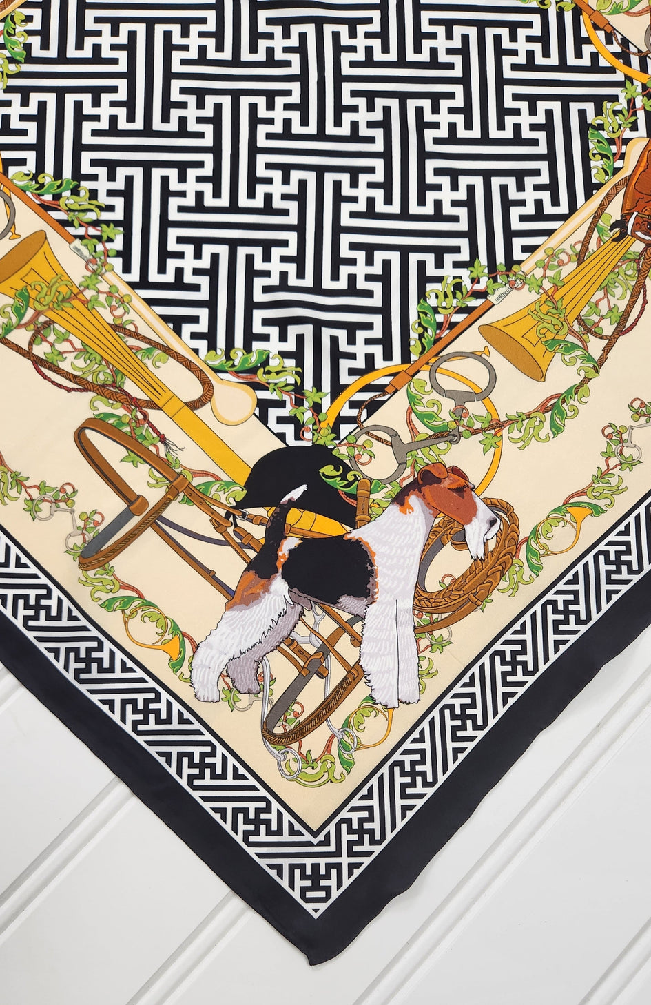 Wire Fox Terrier Silk Scarf