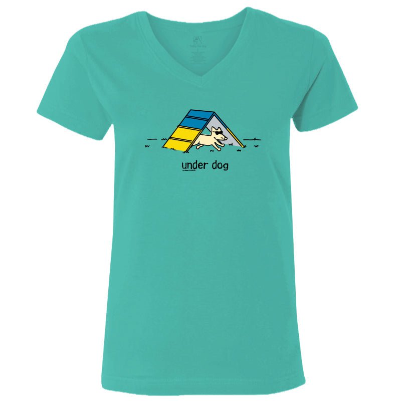 Under Dog - Ladies T-Shirt V-Neck