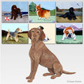 Wirehaired Vizsla Scenic Cutting Board