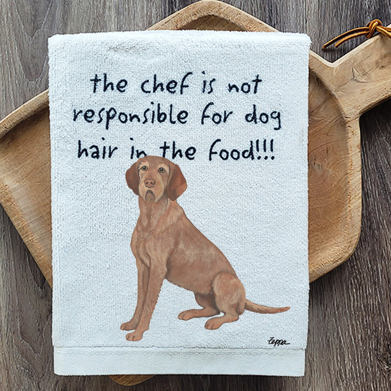 Wirehaired Vizsla Dish Towel