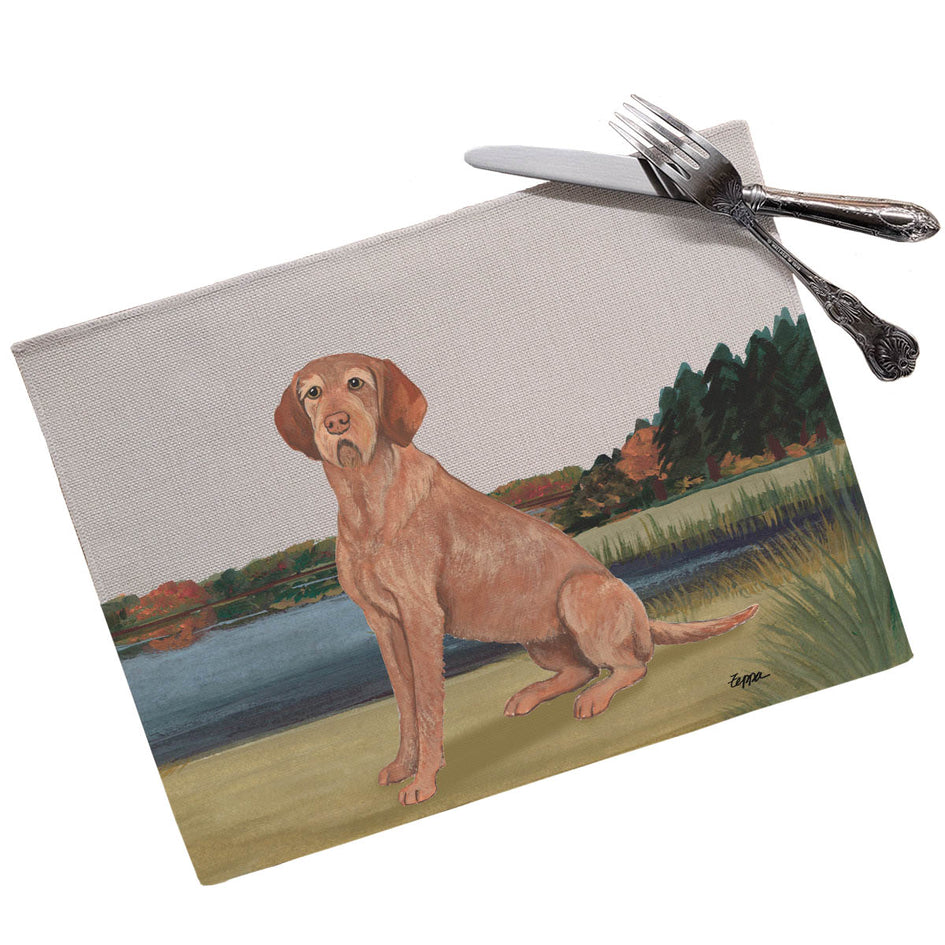 Wirehaired Vizsla Scenic Placemats
