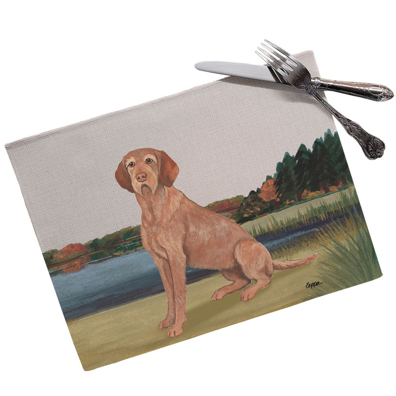 Wirehaired Vizsla Scenic Placemats
