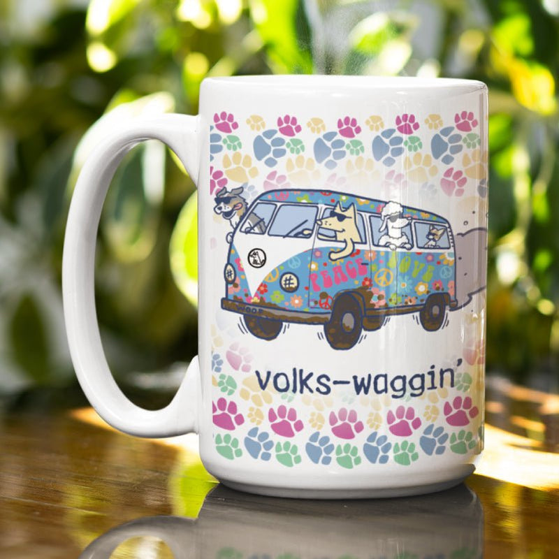 AKC Volks-Waggin - Large Coffee Mug