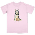 Watercolor Alaskan Malamute Adult Unisex T-Shirt