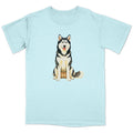 Watercolor Alaskan Malamute Adult Unisex T-Shirt