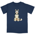 Watercolor Alaskan Malamute Adult Unisex T-Shirt