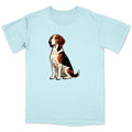 Watercolor American English Coonhound Adult Unisex  T-Shirt