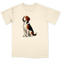 Watercolor American English Coonhound Adult Unisex  T-Shirt