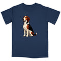 Watercolor American English Coonhound Adult Unisex  T-Shirt