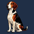 Watercolor American English Coonhound Adult Unisex  T-Shirt