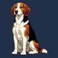 Watercolor American Foxhound Adult Unisex T-Shirt