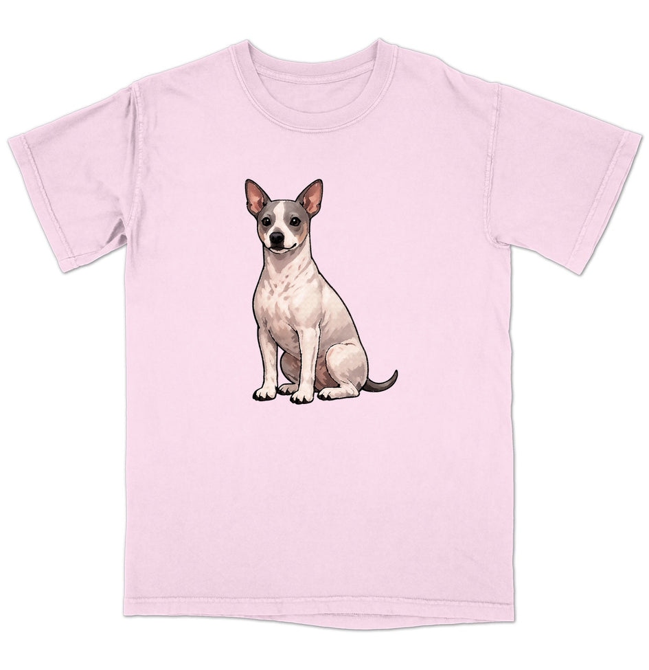 Watercolor American Hairless Terrier Adult Unisex T-Shirt