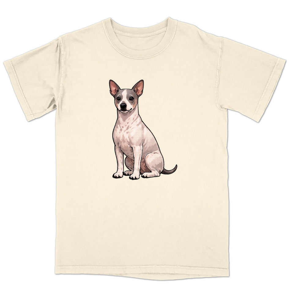 Watercolor American Hairless Terrier Adult Unisex T-Shirt