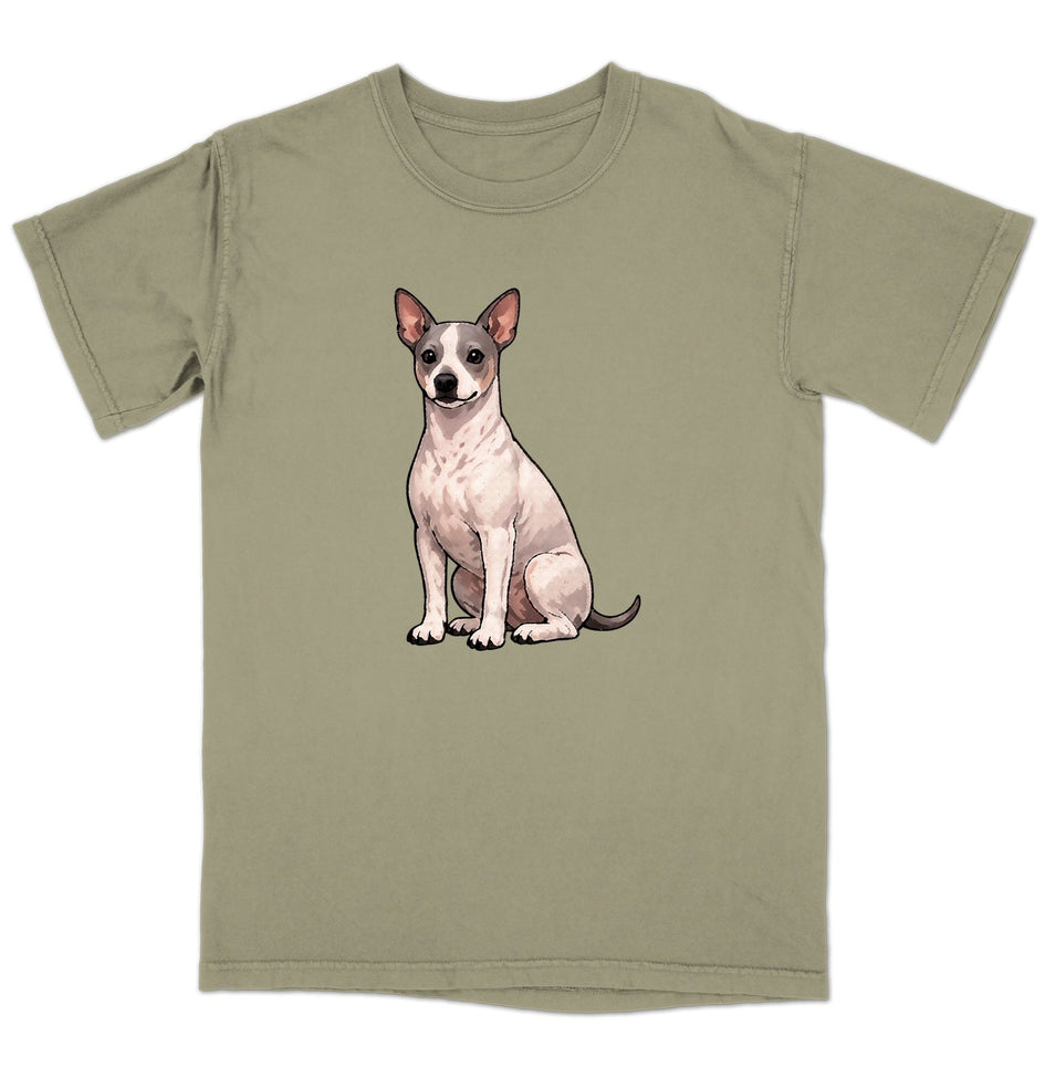 Watercolor American Hairless Terrier Adult Unisex T-Shirt