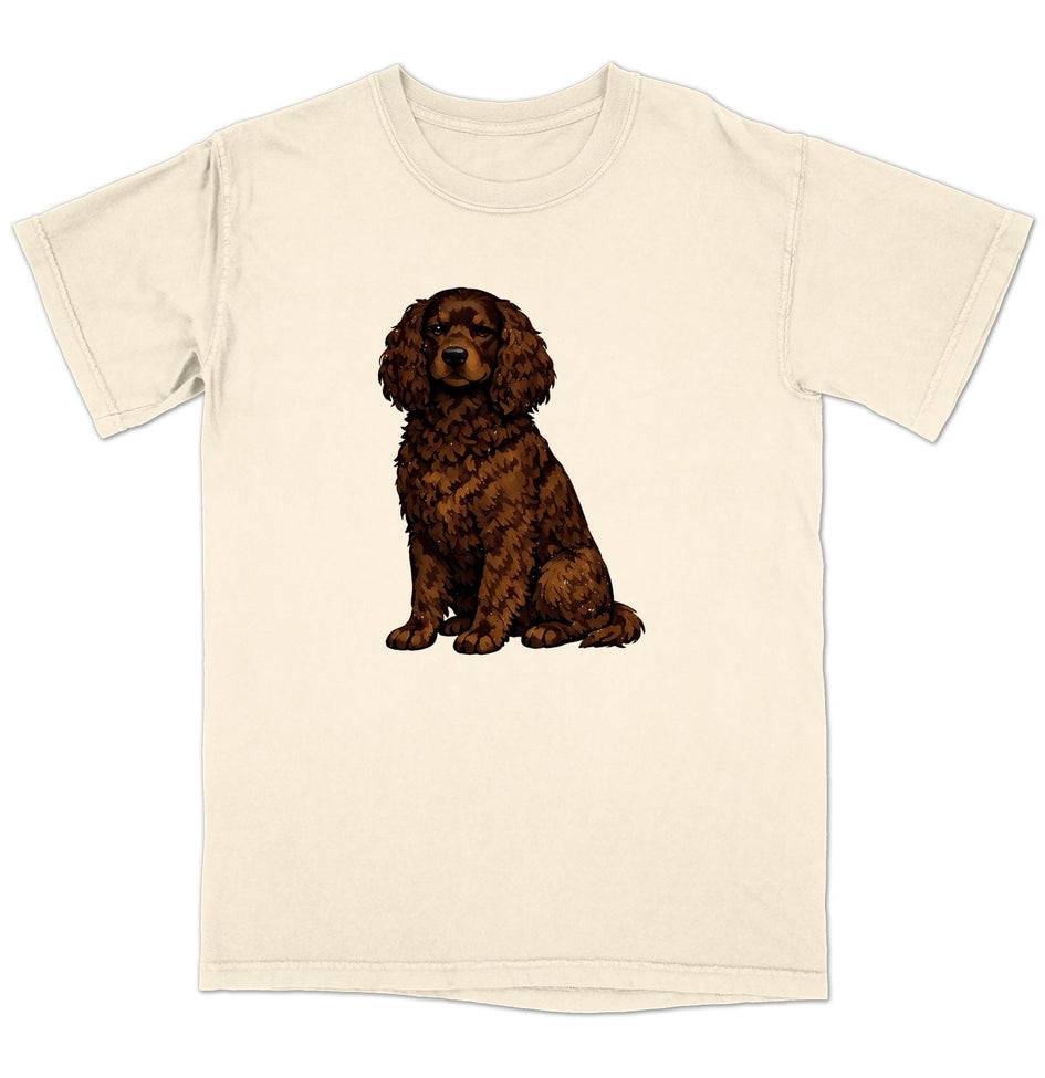 Watercolor American Water Spaniel Adult Unisex T-Shirt