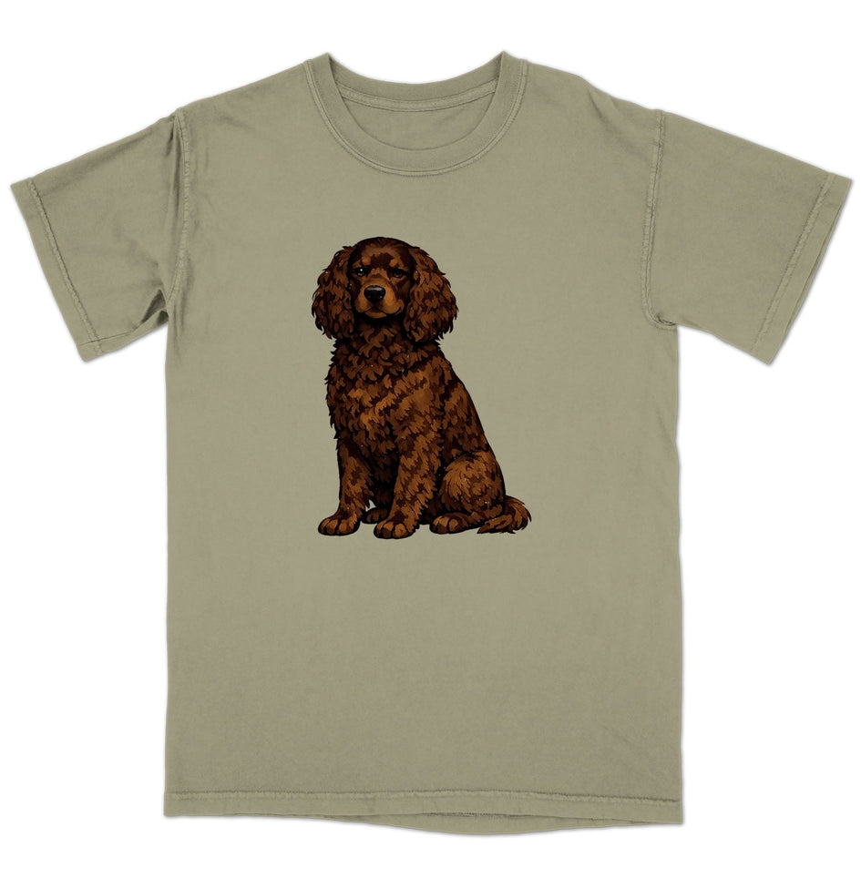 Watercolor American Water Spaniel Adult Unisex T-Shirt