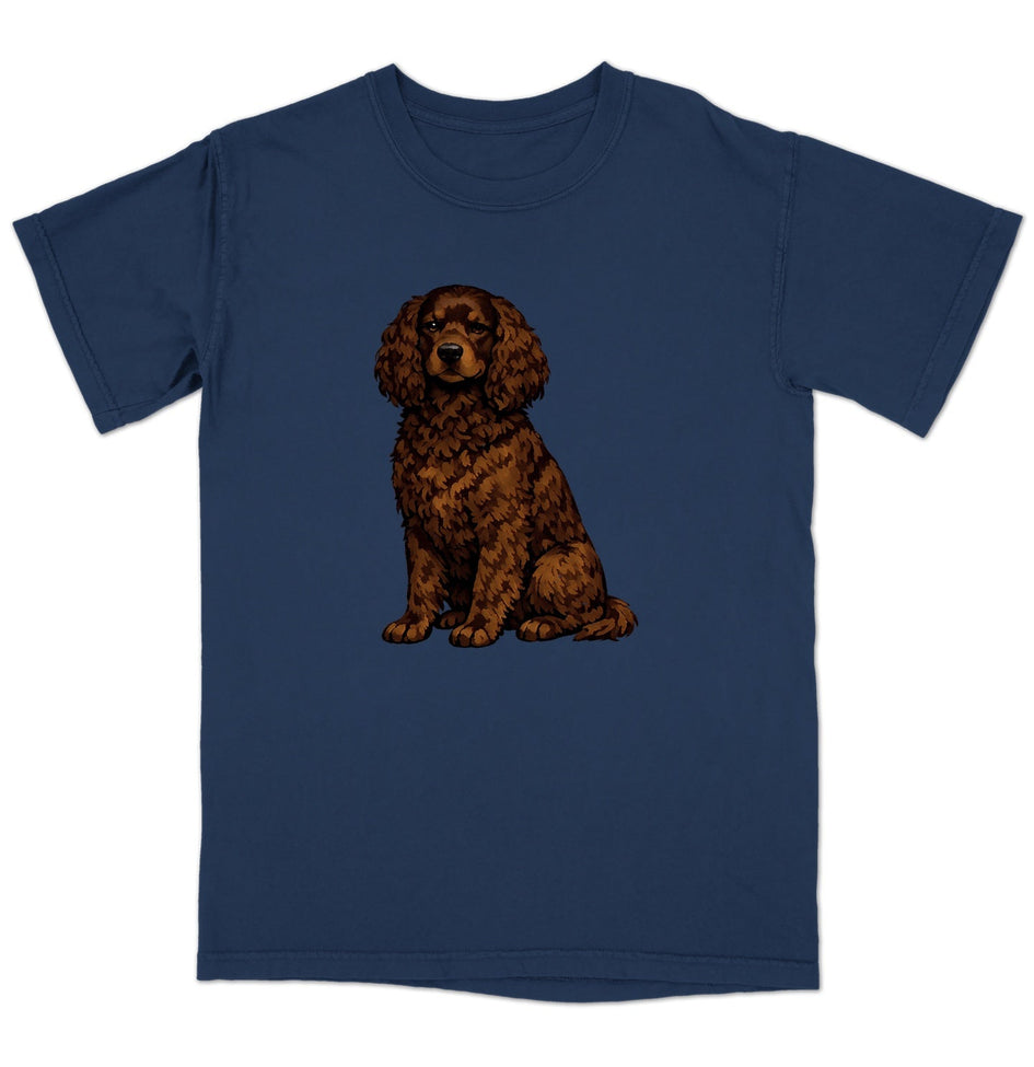 Watercolor American Water Spaniel Adult Unisex T-Shirt