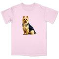 Watercolor Australian Terrier Adult Unisex T-Shirt