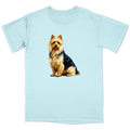 Watercolor Australian Terrier Adult Unisex T-Shirt