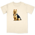 Watercolor Australian Terrier Adult Unisex T-Shirt